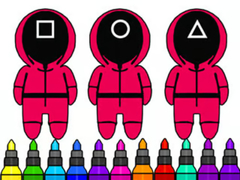 Игри Coloring Book: Squid Game Mask