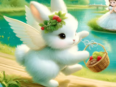 Игри Jigsaw Puzzle: Angel Bunny