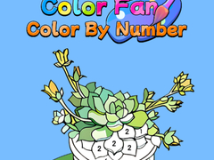 Игри Color Fan Color By Number