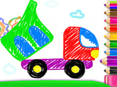 Игри Toddler Drawing: Tanker Truck