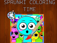 Игри Sprunki Coloring Time