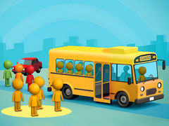 Игри Crazy Bus Station