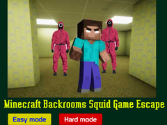Игри Minecraft Backrooms Squid Game Escape