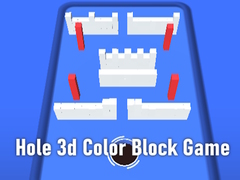 Игри Hole 3d Color Block Game