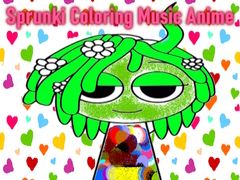Игри Sprunki Coloring Music Anime