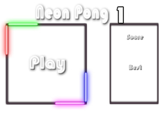 Игри Neon Pong 1
