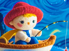 Игри Jigsaw Puzzle: Starry Night Fishing