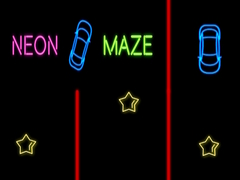 Игри Neon Car Maze
