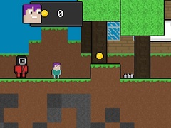 Игри Squid Escape But Blockworld