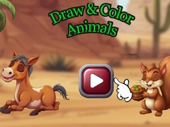 Игри Draw & Color Animals