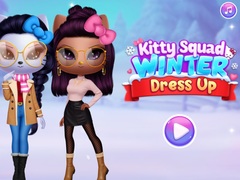 Игри Kitty Squad Winter Dress Up