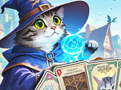Игри Jigsaw Puzzle: Cat's Card Arena
