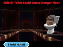 Игри Skibidi Toilet Squid Game Danger Floor