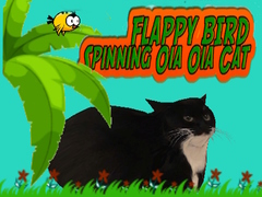 Игри Flappy Bird Spinning oia oia Cat