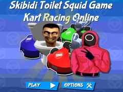 Игри Skibidi Toilet Squid Game Kart Racing Online