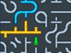 Игри Connect The Pipes Water Puzzle