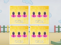 Игри Squid Game Memory Card Match
