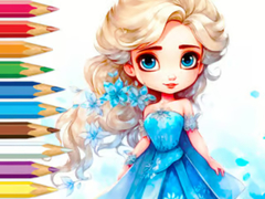 Игри Coloring Book: Frozen Princess
