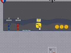 Игри Stickman Huggy Party Duo