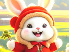 Игри Jigsaw Puzzle: Hiking Bunny