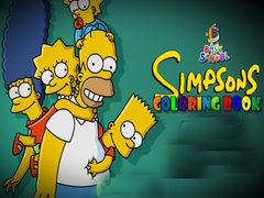 Игри Back To School Simpsons Coloring Book
