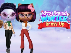 Игри Kitty Squad Winter Dress up