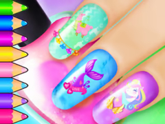 Игри Coloring Book: Nail Art Salon