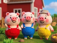 Игри Find The Differences: The 3 Little Pigs