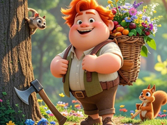 Игри Find The Differences: The Honest Woodcutter