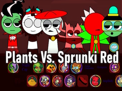 Игри Plants Vs. Sprunki Red