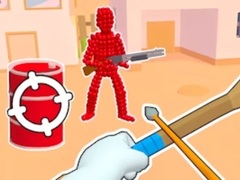 Игри Stickman Archer Shooting Arrows at Reds