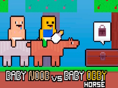 Игри Baby Noob vs Baby Obby Horse
