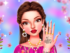 Игри Celebrity Spring Manicure Design