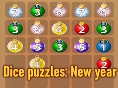 Игри Dice puzzles: New year