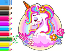Игри Coloring Book: Unicorn Garden