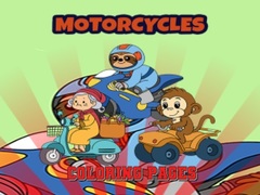 Игри Motorcycle Coloring Pages