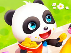 Игри Jigsaw Puzzle: Baby Panda Spring Picnic