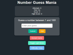 Игри Number Guess Mania