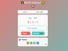 Игри Math Galaxy