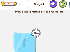Игри Save The Stick Draw Line