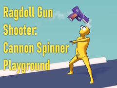 Игри Ragdoll Gun Shooter: Cannon Spinner Playground