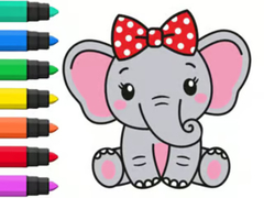 Игри Coloring Book: Elephant