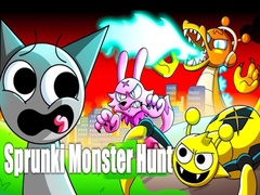 Игри Sprunki Monster Hunt