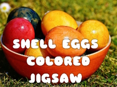 Игри Shell Eggs Colored Jigsaw