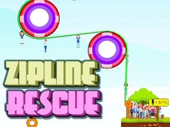 Игри Zipline People Rescue