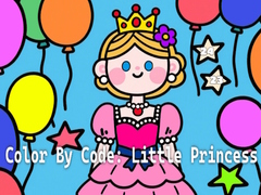Игри Color By Code: Little Princess