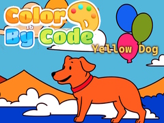 Игри Color By Code: Yellow Dog