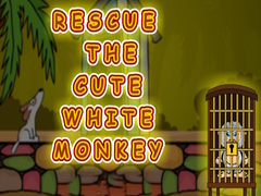 Игри Rescue the Cute White Monkey