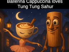 Игри Ballerina Cappuccina loves Tung Tung Sahur
