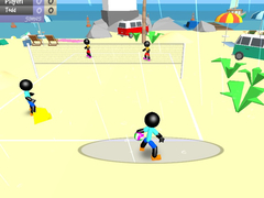 Игри Stickman Beach Volleyball